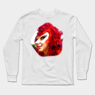 Drag hiccup with hairs of fire Long Sleeve T-Shirt